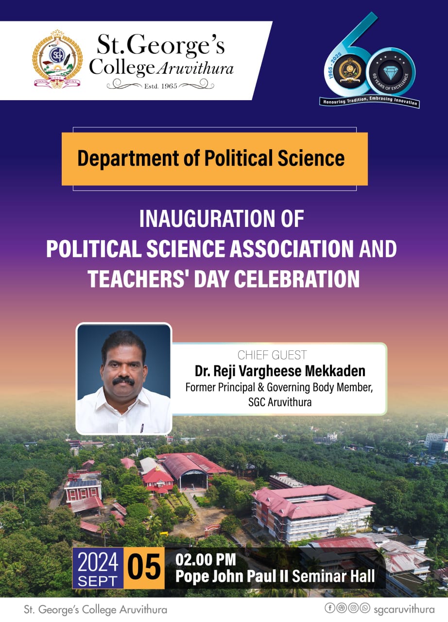 Department of Political Science: Association Inauguration